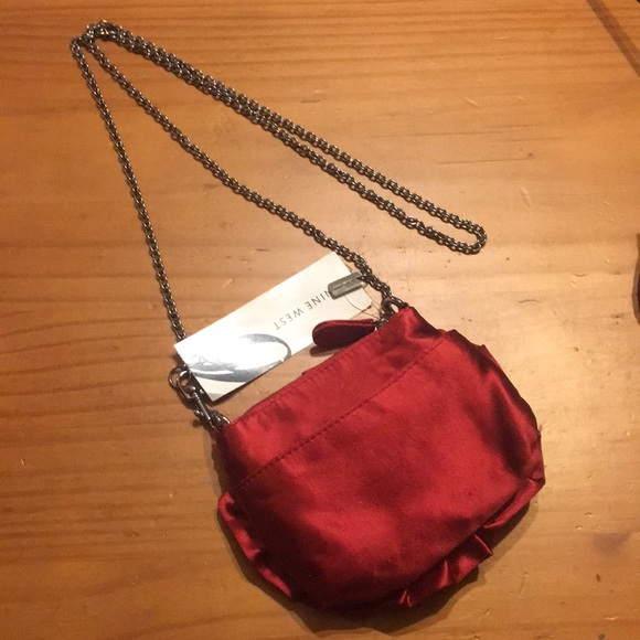 Nine West Red Rose Bag - Picture 2 of 3